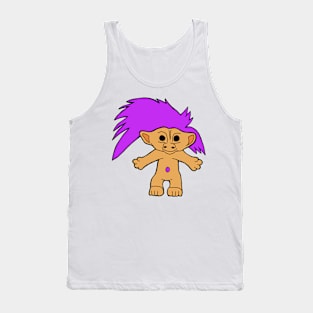 Purple troll Tank Top